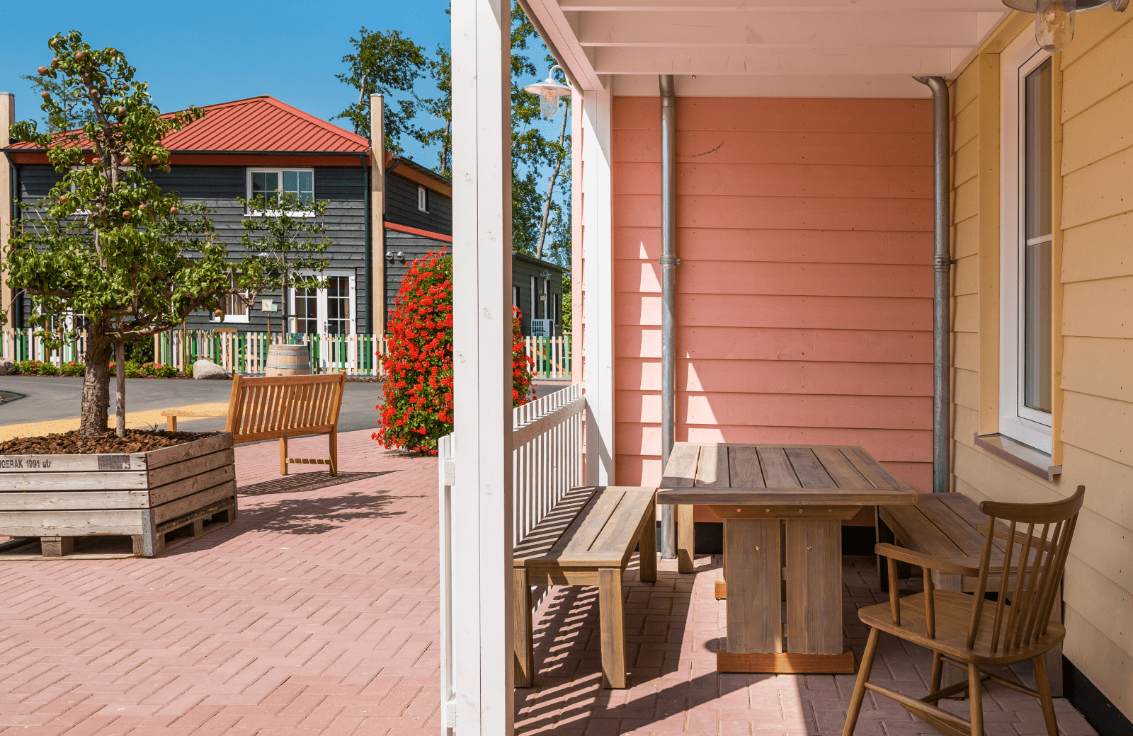 10 personen terras dorpsstraat familie resort molenwaard