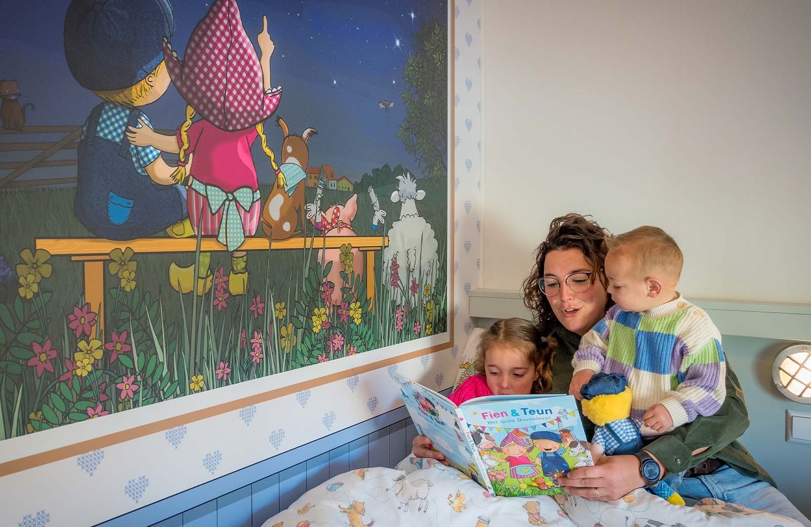 Eine Geschichte vor dem Schlafengehen lesen