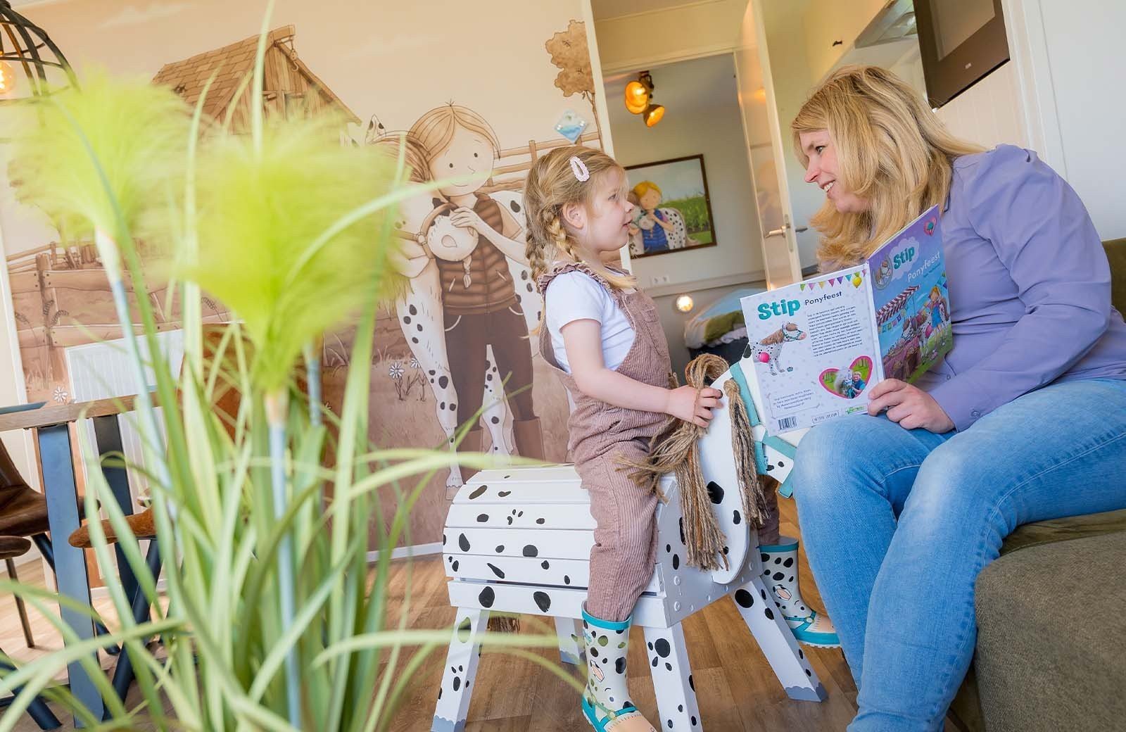 Stip de pony huisje bij Familie Resort Molenwaard