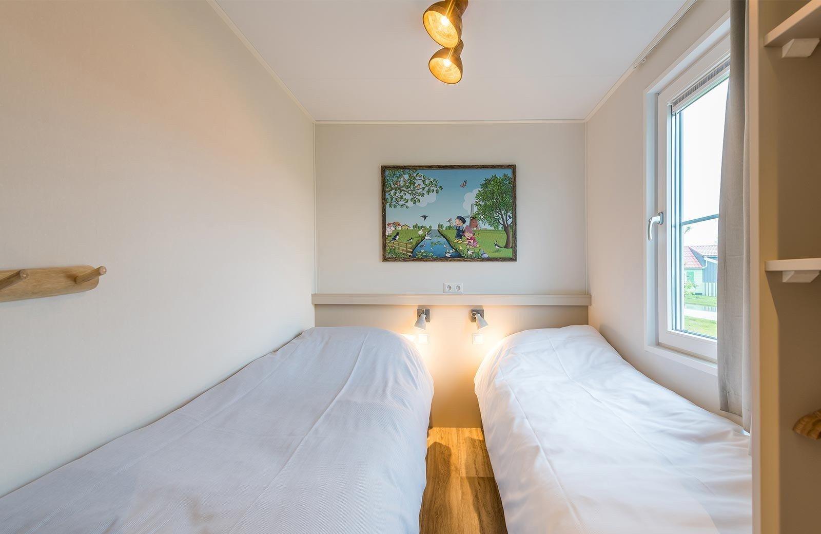 Biesboschchalet slaapkamer 4 personen