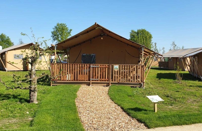 Abenteuerzelt im Urlaub in Holland mit Kindern