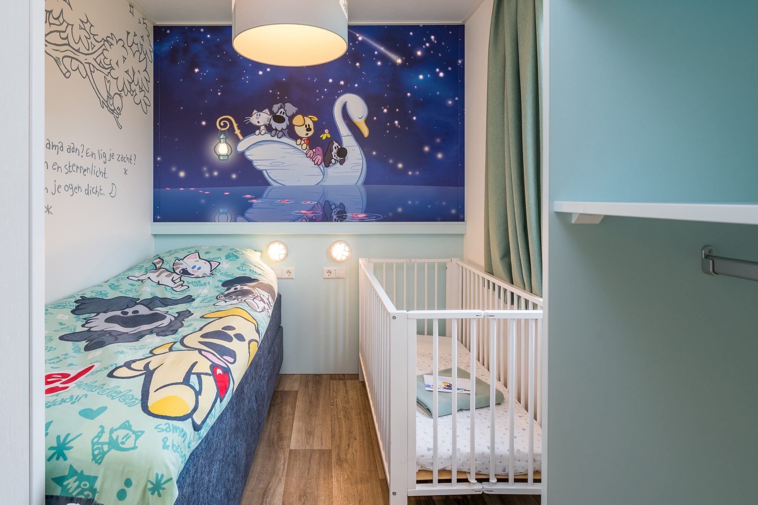 Woezel & Pip Cottage (6 Personen) einschließlich Kinderbett