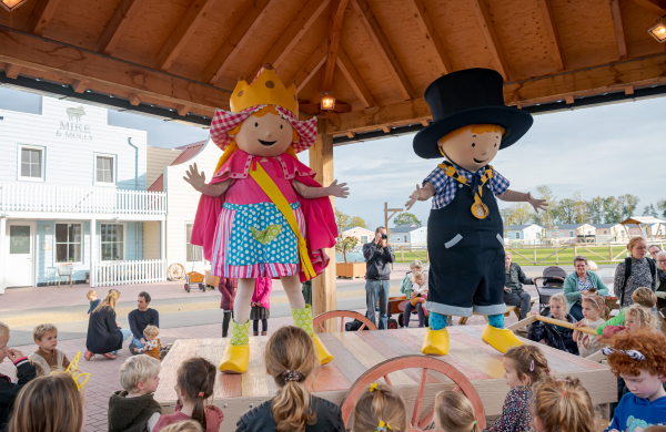Unterhaltung für die Kinder beim Glamping in Holland bei Molenwaard