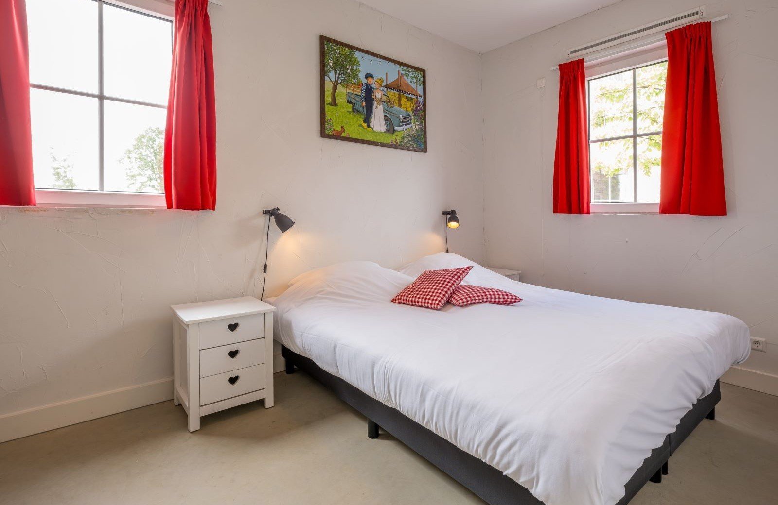 Hooimijt slaapkamer familie resort molenwaard