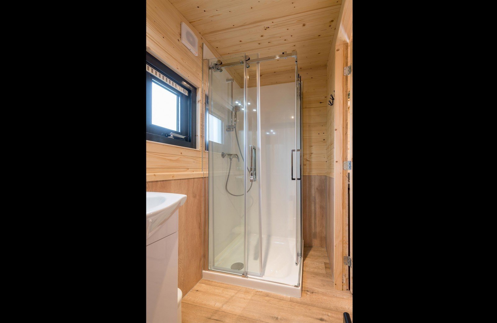 Polderlodge badkamer 4 personen