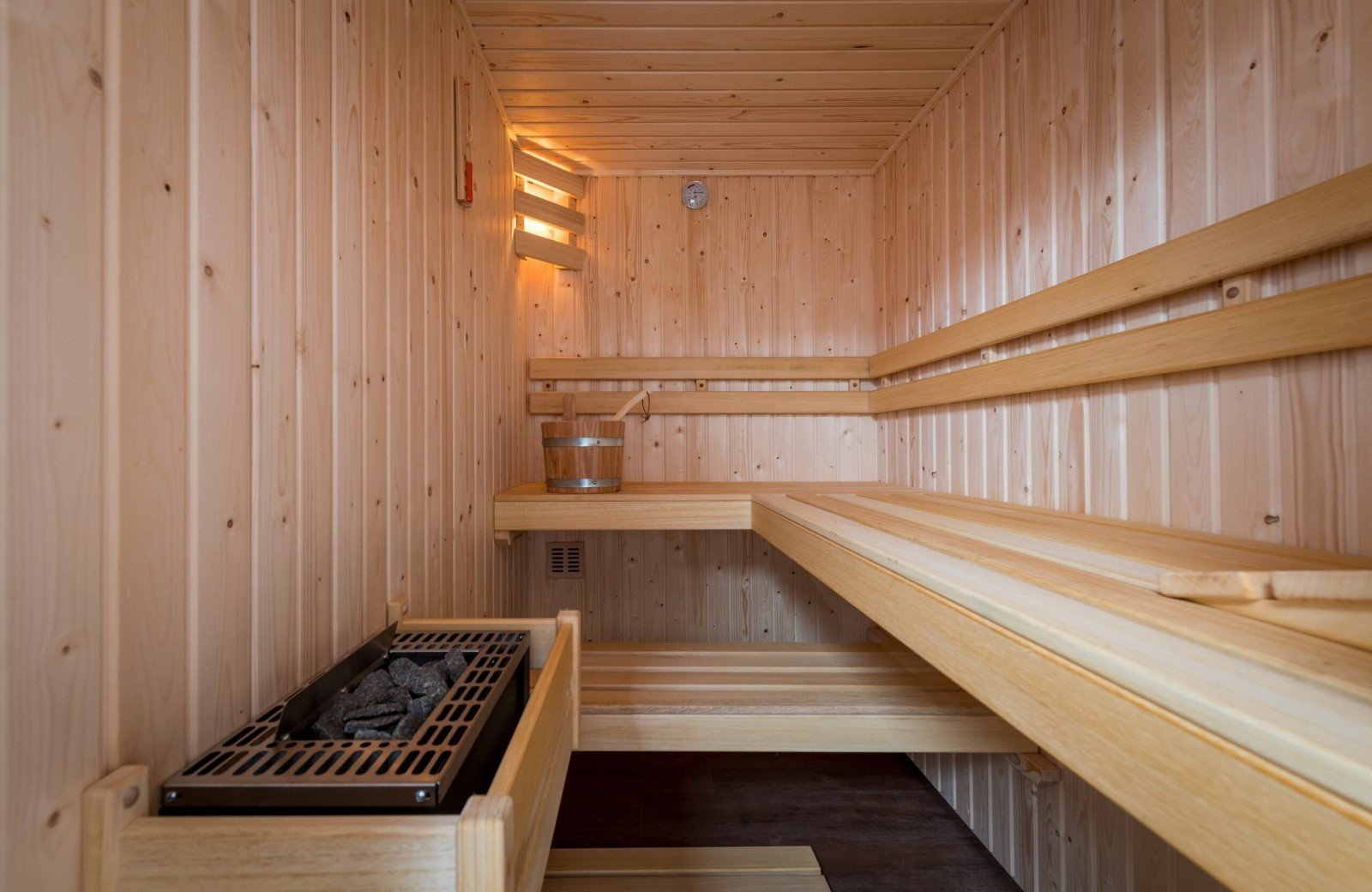 Groepsaccommodatie sauna bij Familie Resort Molenwaard